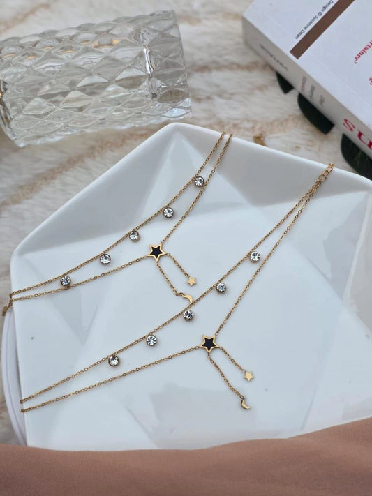 Double Layered With Stones