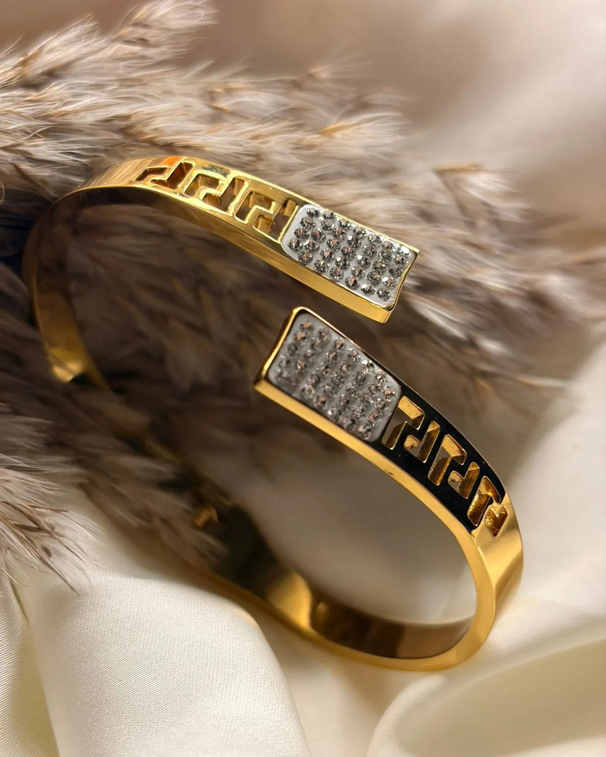 Minimal Open Type Bangle