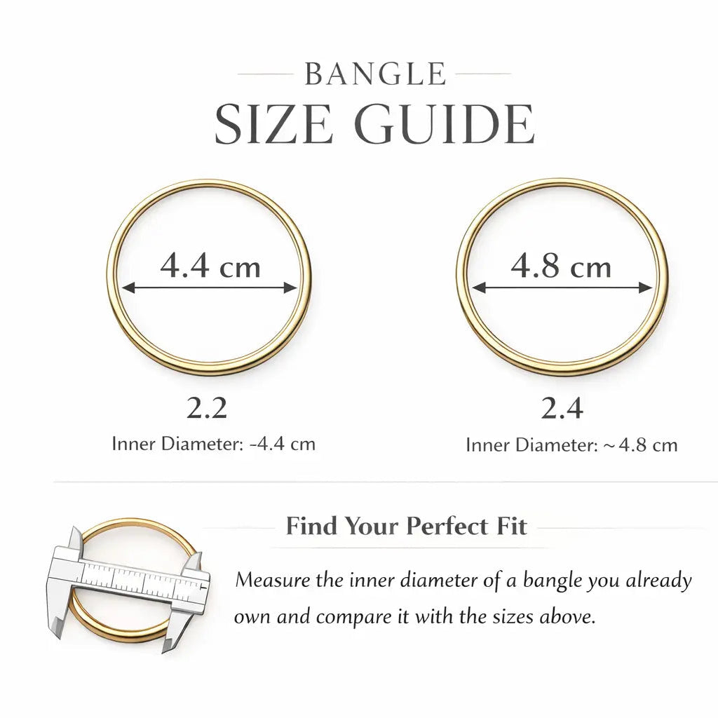 Minimal Lock Type Bangle