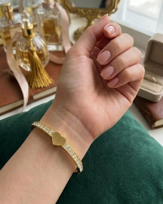 Minimal Lock Type Bangle